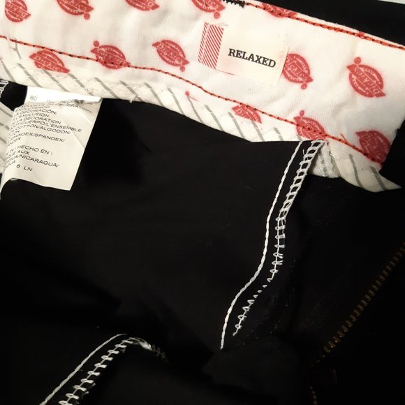 Dickies Relaxed Fit Black Wide Leg Women Twill Pants - Picture 7 of 12